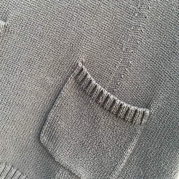 Anthropologie Field Flower Black Tunic Loose Knit Sweater Small - Picture 4 of 7